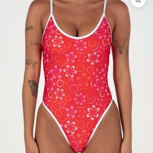 Red InnerRelm OnePiece swim